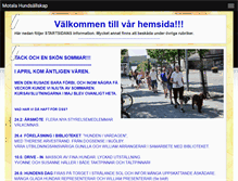Tablet Screenshot of hundsallskapet.se